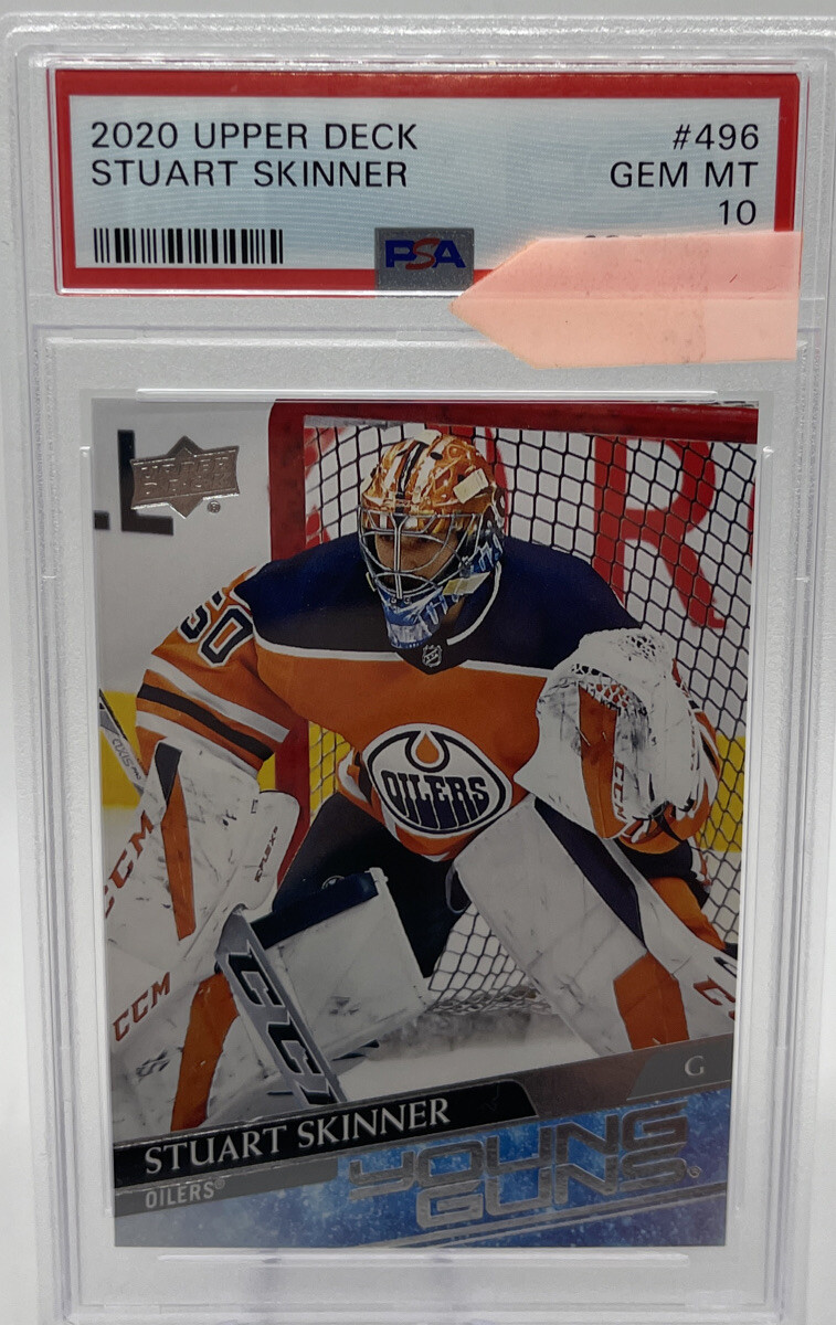 2020-21 Upper Deck Stuart Skinner Young Guns Rookie #496 PSA 10 GEM MINT RC 🏒