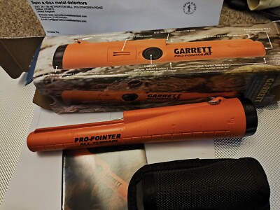Garrett Pro Pointer AT Pin Zeigersonde mit Akku/Gürtelhalter.