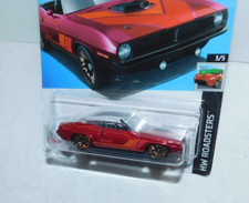 MOC HW ROADSTERS SERIES HOT WHEELS '70 PLYMOUTH BARRACUDA