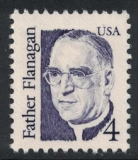 Scott 2171- 4c Father Flanagan, Great Americans- MNH 1986- unused mint stamp