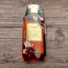 Bath Body Works DAHLIA Face Body Wash Shower Gel Shampoo 10oz