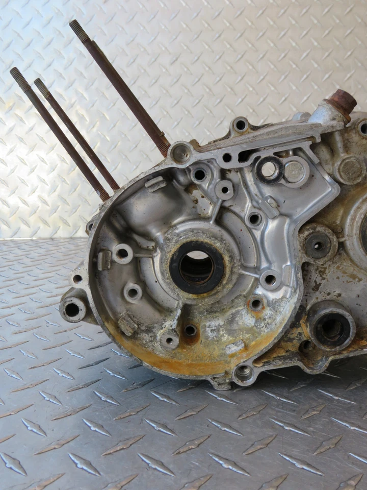 Yamaha GTMX 80 GT MX 80 1973 73 fundas de motor bloque de cárter Foto 4 de 4