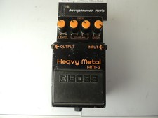 Vintage 1984 Boss HM-2 Heavy Metal Distortion Effects Pedal Made in Japan