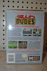 Bad Dudes (Nintendo Entertainment System / NES, 1990)  with manual.. tested