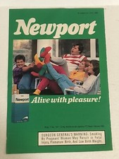 1989 Newport Cigarettes Vintage Print Ad Advertisement Alive With Pleasure pa1