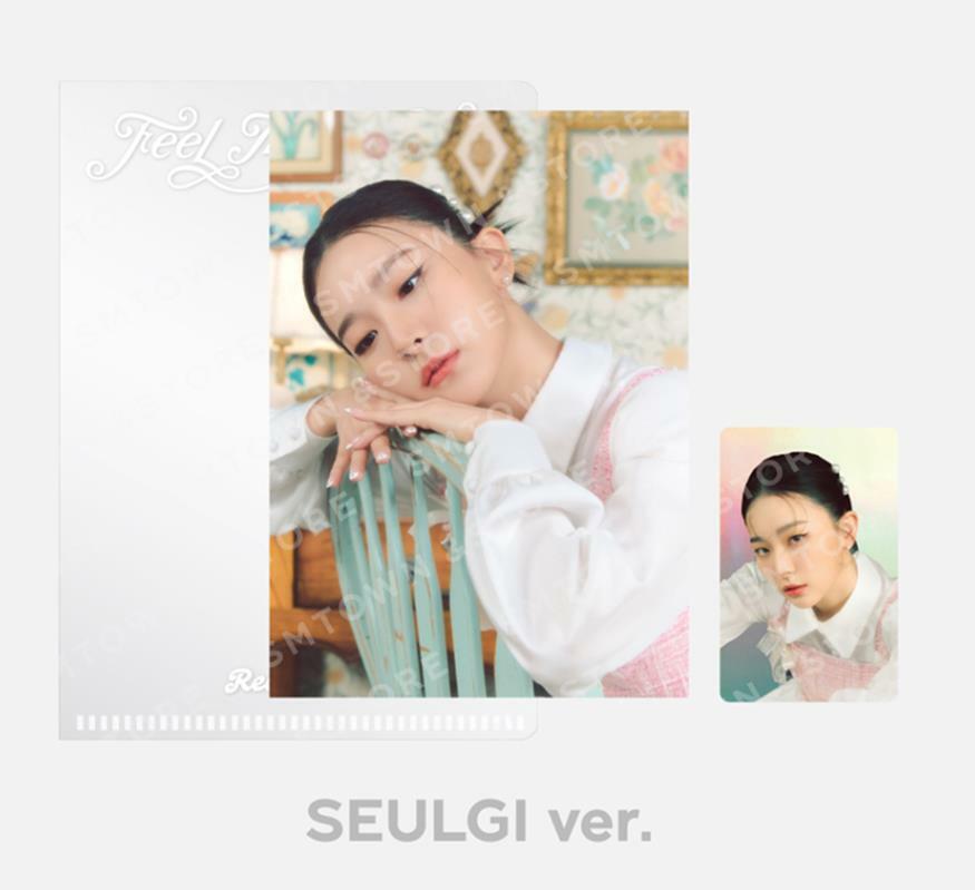 RED VELVET Feel My Rhythm SMTOWN OFFICIAL MD POSTCARD + HOLOGRAM