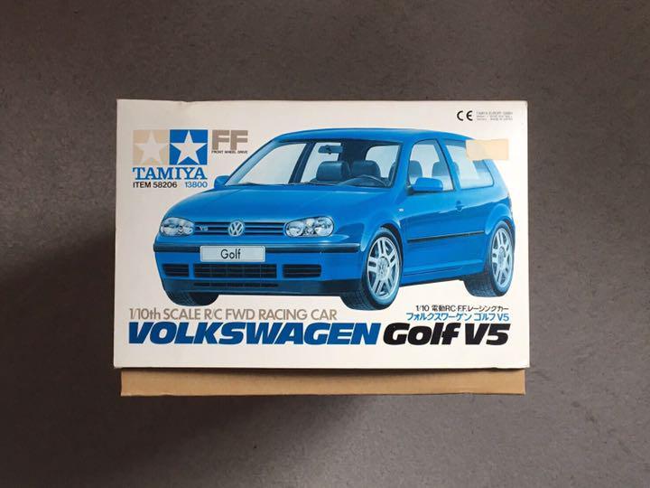 TAMIYA RC 1/10 Volkswagen Golf V5 FF Car Toy Hobby Collection