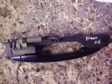 Nissan Primera P12 2005 Exterior door handle (complete) Rear Right, Blue