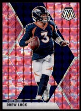 2020 Panini Mosaic Pink Camo Prizm SP #66 Drew Lock Denver Broncos NrMt/Mt