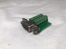 L-COM DB9FT Breakout Board DB9 Serial Female to Terminal Block 10 Pin Adapter