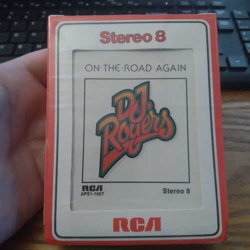 8 track tape. D.J. Rogers "On The Road Again" RCA #APS1-1697 Rare OOP