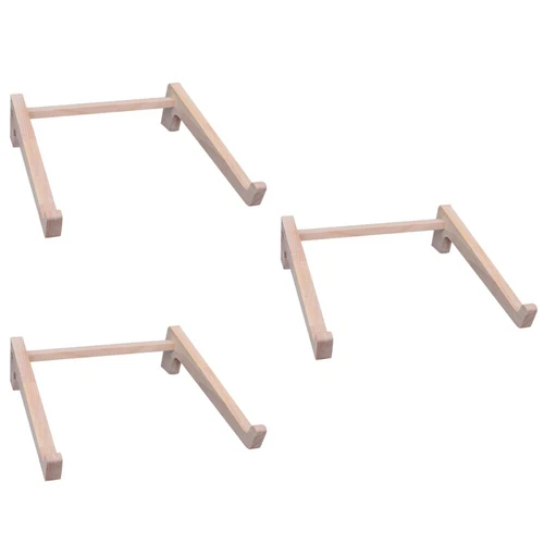  3 Count Massivholz Computerständer Laptop-Plattform Für Schreibtisch