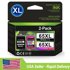 GATAPO® 65XL Ink Cartridges for HP Deskjet 2622 2652 3722 ENVY 5055 5052 3721