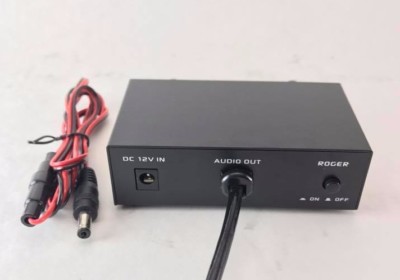 4 pin Galaxy Delta EC1 DYNAMIC MIC AMPLIFIER ECHO CHAMBER w/ ROGER