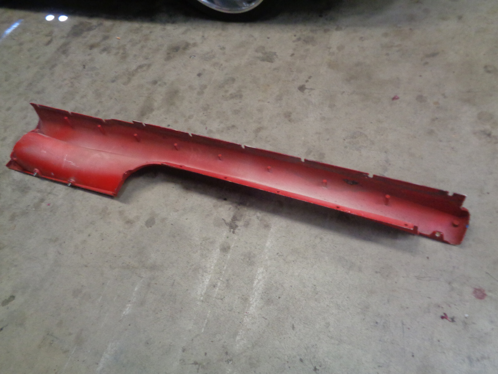 Ferrari 360 - RH Rocker Panel / Side Skirt Blue & Red P/N 66099410
