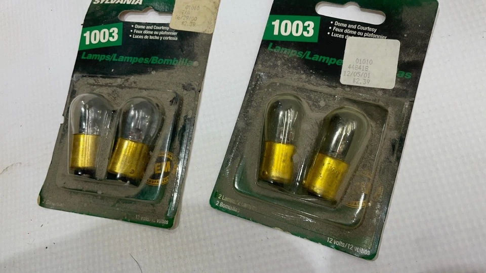 10 купольных ламп Sylvania 1003 с длительным сроком службы любезно предоставлены парковочные указатели поворота - Изображение 2 из 4