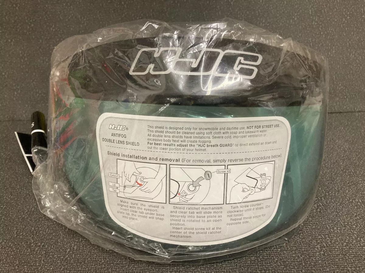 Snowmobile helmet deals anti fog