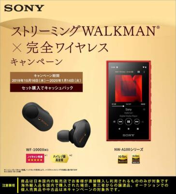 SONY Walkman 16GB A Series NW-A105HN : High-res compatible