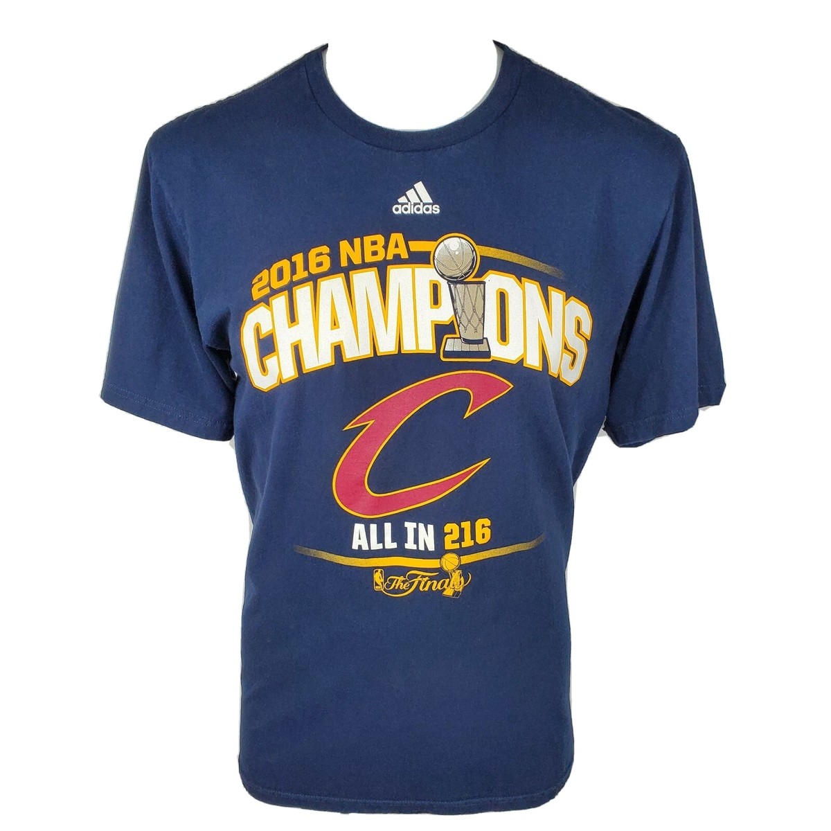 Adidas Cavaliers 2016 NBA Champions The Finals Graphics T-Shirt Sz