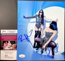 WWE Nikki Bella & Brie Bella Signed Bella Twins 8x10 Photo D Autograph JSA COA