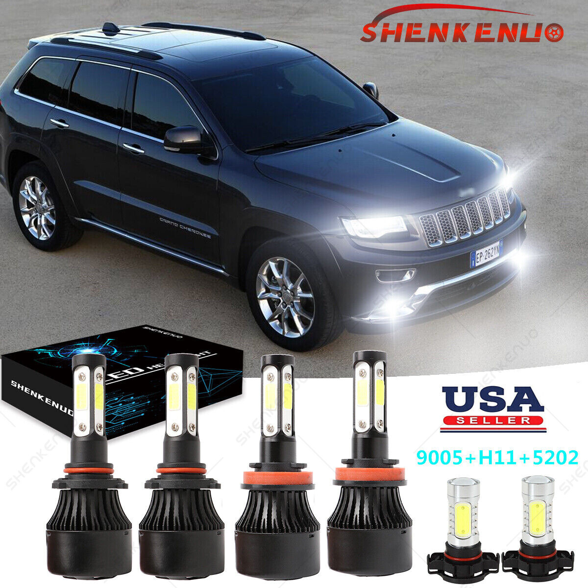Headlamp and Fog Lamp Kit| JEEP Cherokee OVERLAND 2017 Headlamp and Fog Lamp Kit| JEEP Cherokee OVERLAND 2017