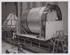 Apollo 11 Command Service Module Prep 1969 - Original NASA Photo