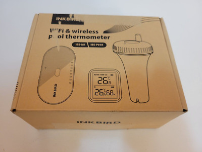 INKBIRD Wireless Pool Thermometer IBS-M1 and WiFi Gateway Combo IBS-P01R