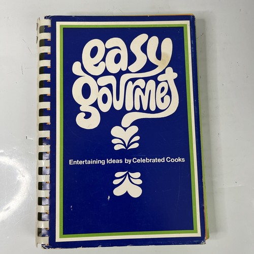 1978 Easy Gourmet Cookbook Long Beach Island Foundation Loveladies N J Spiral - Picture 2 of 7