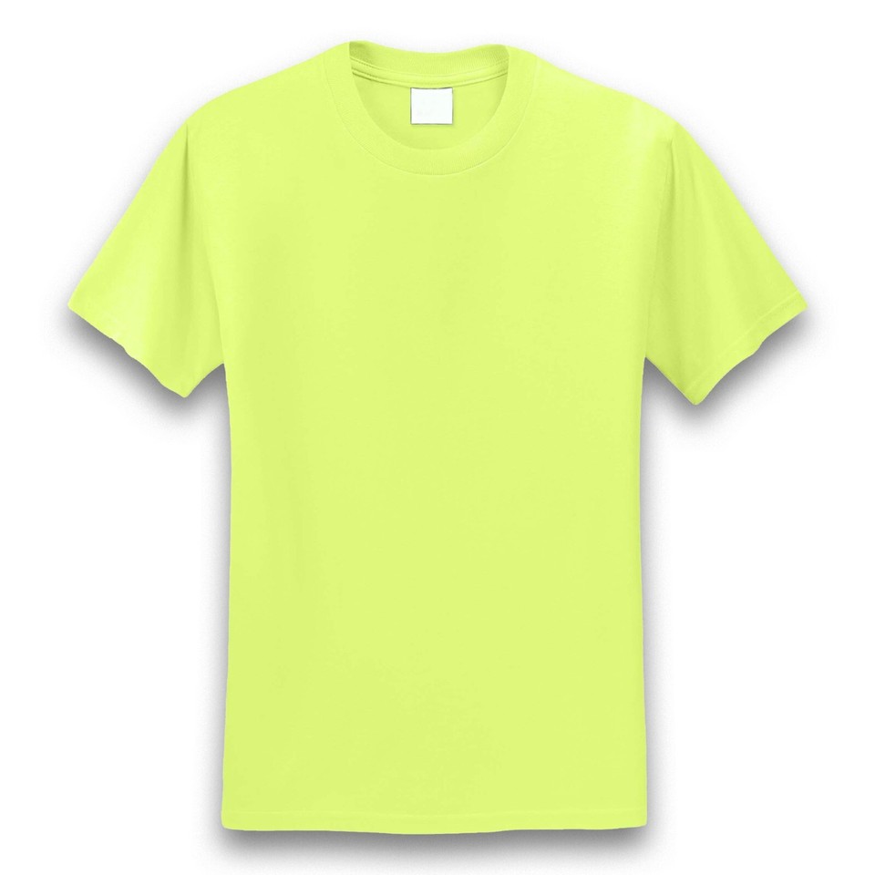 Zfeel High Visibility Safety Neon Green for Worker Pure Dry Fit Poly