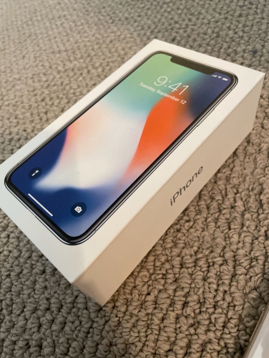 Apple iPhone X - 64GB - White/Silver