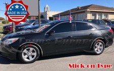 For2013-2015 Chevy Malibu Fender Wheel Well Lip Trim Stainless Stick-on 4pc