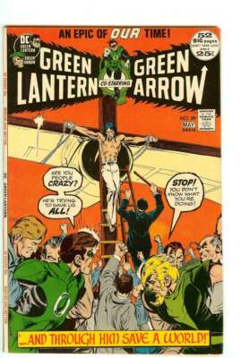 GREEN LANTERN #89 6.5 // NEAL ADAMS & JACK ADLER COVER ART DC COMICS 1972