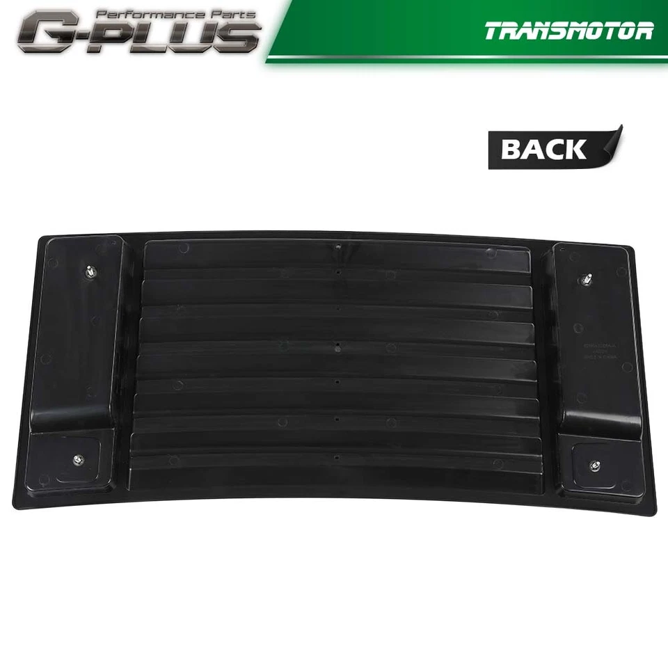 Rejilla de panel de ventilación de cubierta de capó negro con cubiertas de mango para Hummer H2 2003-2009 Foto 2 de 4