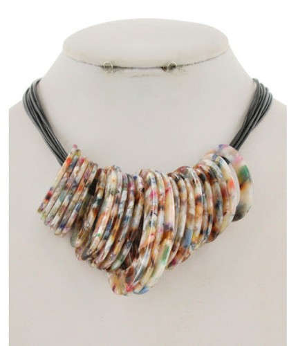 Marni H\u0026M Multi Color Collane acetato di cellulosa | eBay