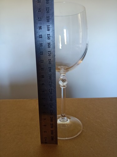 Spiegelau VERITAS Wine Crystal glass Ball Cut Stem Euc - Picture 4 of 8