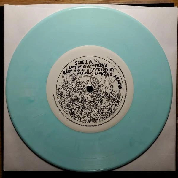Various Artists Association of Utopian Hologram Swallowers double 7" vinyl USA - Image 3 of 4