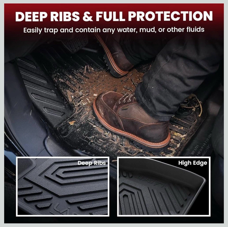 Alfombrillas de piso y carga y respaldo LASFIT para Kia Sportage 2026 2025 2024 2023 Foto 4 de 4