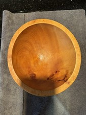 Beautiful Vintage Maple Handcrafted Wood Turned Bowl