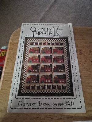 vintage Country Threads ''Country Barns 1985-1995 #409'' quilt pattern