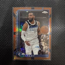 2025-26 Topps Chrome NBA Mike Conley Basketball Refractor Minnesota Timberwolves