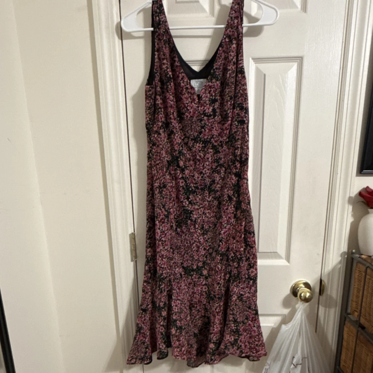 a line dresses for womenlifestyle Pink Crepe A Line Midi Dress With Bow Straps