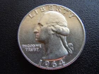 1964 D Washington Quarter Coin #34