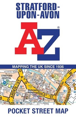 Stratford-Upon-Avon A-Z Pocket Street Map by A-Z Maps Folded Book
