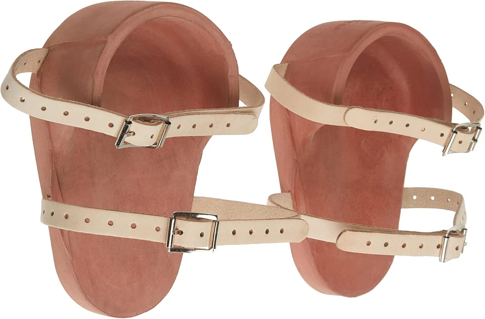 CLC 318 Professional Heavy-Duty Molded Rubber Kneepads,Brown - Image 2 of 4