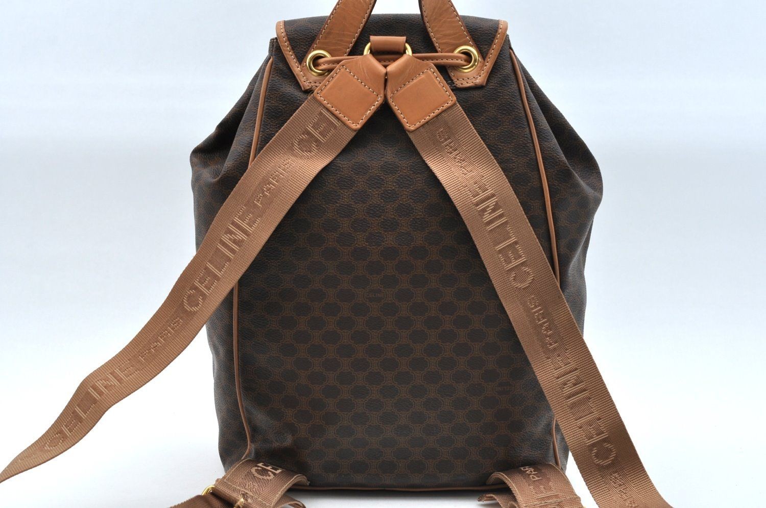 CELINE Celine Macadam Blazon Pattern Backpack PVC… - image 3