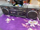 PANASONIC RX-DS650 Portable Stereo CD cassette tape Player Vintage Boombox XBS