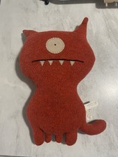 Vintage Ugly Doll Uglydog 2004 Pretty Ugly LLC Orange/red Plush