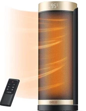 Dreo Space Heater, 1500W PTC Ceramic Heaters for Indoor Use with Remote, 70°...