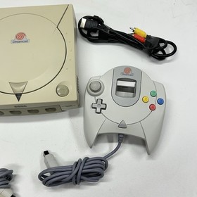 SEGA Dreamcast HKT-3020 Japan Console Bundle Complete with Original Controllers