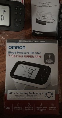 OPEN BOX Omron BP7360 7 Series Upper Arm Blood Pressure Monitor w/AFib Screening